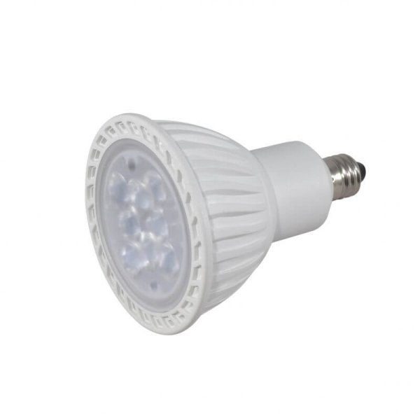 画像4: LED電球　7W　口金E11　非調光　ハロゲンランプ60W相当　電球色2700K　中角　JDRφ50タイプ　+ LCX100E111WH(旧：Y07LCX100X02WH)器具セット　2年保証