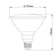 画像4: 新商品【高演色 クラス4】【演色AAA】LED電球　口金E26　超高演色Ra95　調光器対応　フリッカーフリー　ノイズレス　防塵 防水 仕様 IP65　電球色3000K　15Ｗ　ビーム電球150Ｗ相当　ビーム角度120°　PAR38　2年保証 (4)