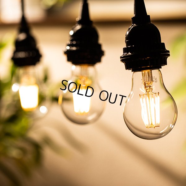 画像3: 【即納】LED電球 E26 6W LEDフィラメント電球 エジソン電球 エジソン球 クリアタイプ 電球色2700K(白熱電球60W相当) 810lm 照射角度360°60Wシリカ電球と同サイズ 1年保証