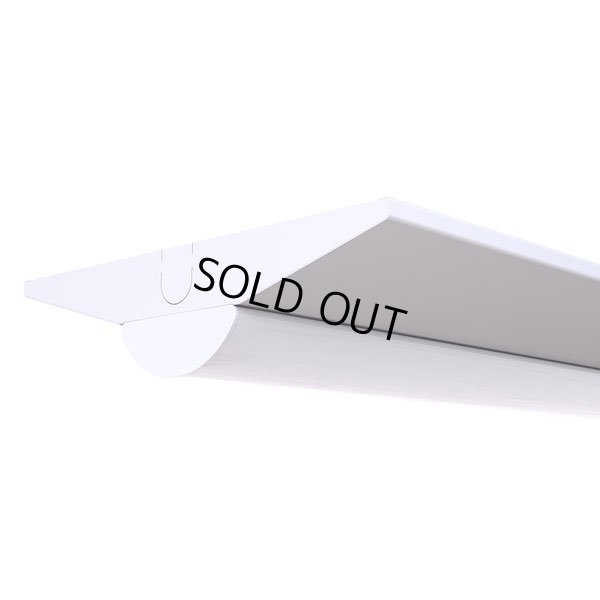 画像14: 【即納】【3年保証】 LEDベースライト 幅230mm ワイドタイプ 蛍光灯 40W型 2灯相当 50W 8000lm 逆富士型 器具一体型 直管タイプ 天井直付け 高輝度 演色性Ra84 昼白色(5000K)/昼光色(6000K) 照射角度180° 薄型 フリッカーフリー ノイズレス 同梱不可