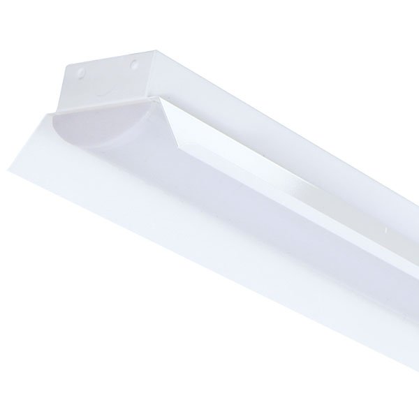 画像13: 【即納】【3年保証】 LEDベースライト 蛍光灯 40W型 2灯相当 50W 8000lm 笠付トラフ型 傘付き 器具一体型 直管タイプ 天井直付け 高輝度 演色性Ra84 昼白色(5000K)/昼光色(6000K) 照射角度180° 薄型 フリッカーフリー ノイズレス 同梱不可