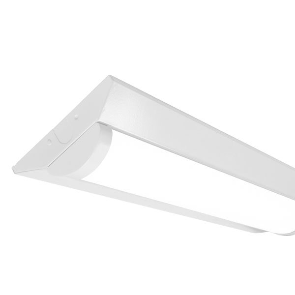 画像12: 【即納】【3年保証】 LEDベースライト 防水 防雨 防湿型 IP65 蛍光灯 20W型 2灯相当 10W 1600lm 逆富士型 器具一体型 直管タイプ 天井直付け 高輝度 演色性Ra84 昼白色(5000K)/昼光色(6000K) 照射角度180° 薄型 フリッカーフリー ノイズレス 同梱不可