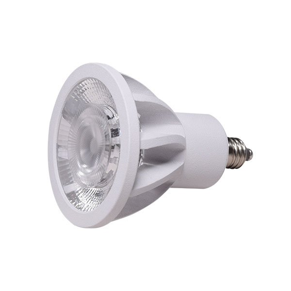 画像3: ダクトレール用スポットライトショート器具セット 高演色 クラス4 演色AAA LED電球 E11 超高演色Ra96 非調光 フリッカーフリー 中角24° Whiteモデル 電球色3000K 530lm 7W(ダイクロハロゲン60W相当) JDRφ50タイプ + LCX100E112WHショートセット 2年保証