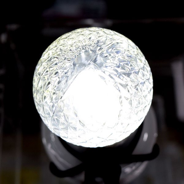 画像5: 【即納】業務用 LED装飾電球 キラキラ君 サイン球 白色 5000K 消費電力1.3W 口金E26 防塵 防水 仕様 IP65 点滅 全光束 65lm 照射角360° 防水用シリコンリング付き