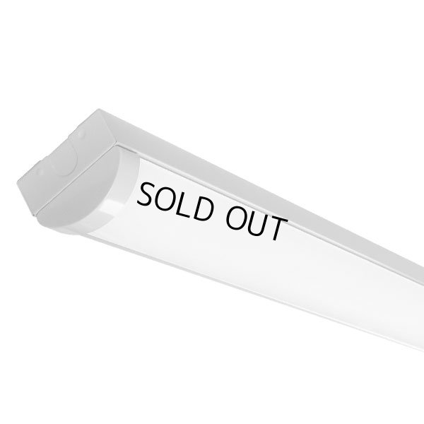 画像12: 【即納】【3年保証】 LEDベースライト 防水 防雨 防湿型 IP65 蛍光灯 40W型 2灯相当 32.5W 5200lm トラフ型 器具一体型 直管タイプ 天井直付け 高輝度 演色性Ra84 昼白色(5000K)/昼光色(6000K) 照射角度180° 薄型 フリッカーフリー ノイズレス 同梱不可