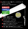 画像2: 【3年保証】送料無料(一部地域を除く) LEDベースライト LED蛍光灯 トラフ型 器具一体型 プルスイッチ付 直管タイプ 直付け 薄型 ライトバー フリッカーフリー ノイズレス 高輝度 1600lm 10W 演色性Ra80 昼白色(5000K)/昼光色(6000K) 照射角度180° 蛍光灯 20W型 2灯相当 天井 壁面 棚下 照明 同梱不可 (2)