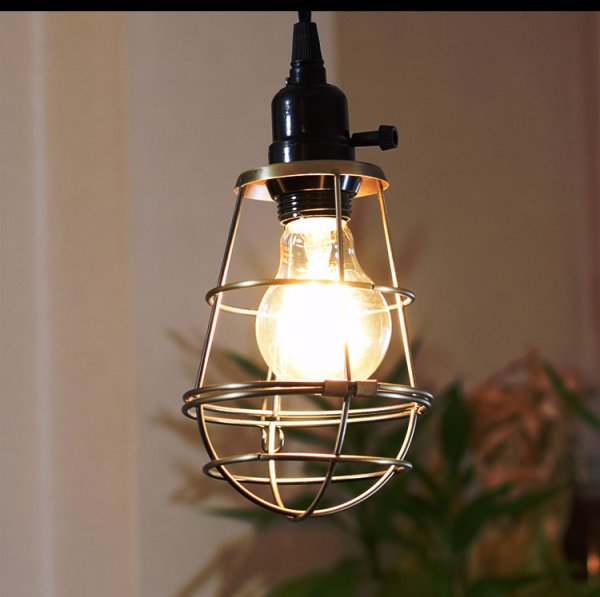 画像4: 【即納】ペンダントライト 【電球なし/コード94cm/カバーあり】 北欧 アンティーク レトロ モダン おしゃれ シンプル LED E26 1灯 シーリングライト 天井照明 照明 照明器具 ダイニング キッチン リビング 寝室 食卓 カフェ 店舗 電球別売 BTF-EP103