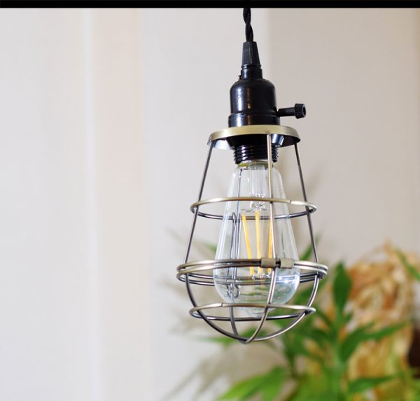 画像6: 【即納】ペンダントライト 【電球あり/コード94cm/カバーあり】 北欧 アンティーク レトロ モダン おしゃれ シンプル LED E26 1灯 シーリングライト 天井照明 照明 照明器具 ダイニング キッチン リビング 寝室 食卓 カフェ 店舗 電球灯具セット BTF-EP103