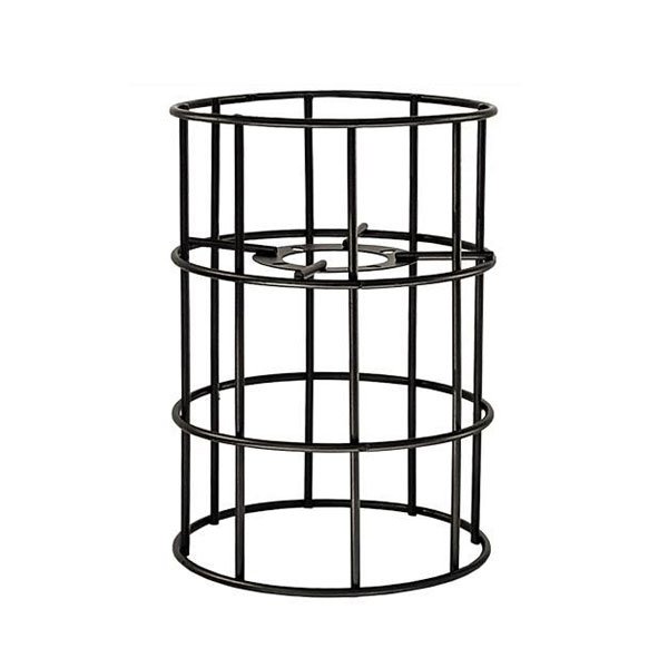 画像1: 【即納】ペンダントライト ランプシェード シェードのみ ワイヤーシェード メタルシェード スチール 鉄 ブラック LED E26 照明 照明器具 電球灯具別売