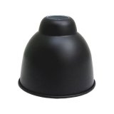 【即納】ペンダントライト ランプシェード シェードのみ アイアンシェード メタルシェード スチール 鉄 ブラック（内側：ホワイト） LED E17 E26 照明 照明器具 電球灯具別売