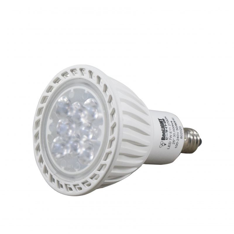 LED電球 7W 口金E11 調光器対応 高演色Ra96 ハロゲンランプ60W相当 電球色3,000K 中角 JDRφ50タイプ 2年保証 -  BeeLiGHT ONLINE