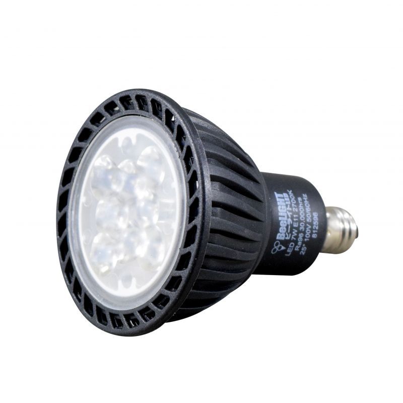 LED電球 7W 口金E11 調光器対応 高演色Ra96 Blackモデル ハロゲンランプ60W相当 電球色3,000K 中角 JDRφ50タイプ  2年保証 - BeeLiGHT ONLINE