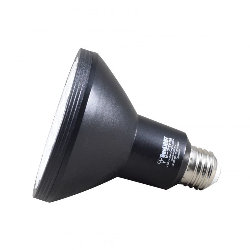 BeeLIGHTのLED電球「BH-1226RC-BK-WW-15-60」の商品画像。