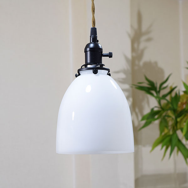 ペンダントライト ランプシェード シェードのみ ガラス ホワイト Led E26 照明 電球灯具別売 Beelight Online