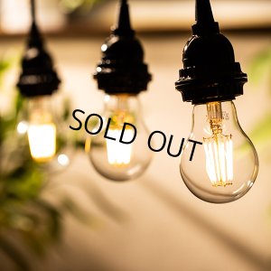 画像3: 【即納】LED電球 E26 6W LEDフィラメント電球 エジソン電球 エジソン球 クリアタイプ 電球色2700K(白熱電球60W相当) 810lm 照射角度360°60Wシリカ電球と同サイズ 1年保証