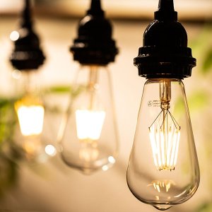 画像4: 【即納】LED電球 口金E26 フィラメント電球 エジソン電球 エジソン球 6W 白熱電球60W相当 電球色2700K クリアタイプ 1年保証