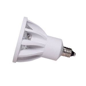 画像2: ダクトレール用スポットライトショート器具セット 高演色 クラス4 演色AAA LED電球 E11 超高演色Ra96 非調光 フリッカーフリー 狭角15° Whiteモデル 電球色2700K 510lm 7W(ダイクロハロゲン60W相当) JDRφ50タイプ + LCX100E112WHショートセット 2年保証