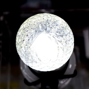 画像5: 【即納】業務用 LED装飾電球 キラキラ君 サイン球 白色 5000K 消費電力1.3W 口金E26 防塵 防水 仕様 IP65 点滅 全光束 65lm 照射角360° 防水用シリコンリング付き