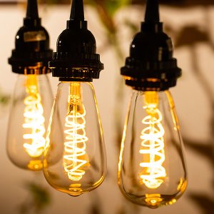 画像6: 【即納】LED電球 口金E26 【高演色 クラス2】 【演色AA】 高演色Ra95 フィラメント電球 エジソン電球 エジソン球 スパイラル 4W 白熱電球20W-30W相当 濃い電球色2200K クリアタイプ 1年保証