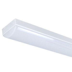 画像13: 【即納】【3年保証】 LEDベースライト 蛍光灯 40W型 2灯相当 32.5W 5200lm トラフ型 器具一体型 直管タイプ 天井直付け 高輝度 演色性Ra84 昼白色(5000K)/昼光色(6000K) 照射角度180° 薄型 フリッカーフリー ノイズレス 同梱不可