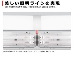 画像5: 【即納】【3年保証】 LEDベースライト 防水 防雨 防湿型 IP65 蛍光灯 20W型 2灯相当 10W 1600lm トラフ型 器具一体型 直管タイプ 天井直付け 高輝度 演色性Ra84 昼白色(5000K)/昼光色(6000K) 照射角度180° 薄型 フリッカーフリー ノイズレス 同梱不可