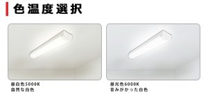 画像7: 【即納】【3年保証】 LEDベースライト 防水 防雨 防湿型 IP65 蛍光灯 20W型 2灯相当 16W 2560lm トラフ型 器具一体型 直管タイプ 天井直付け 高輝度 演色性Ra84 昼白色(5000K)/昼光色(6000K) 照射角度180° 薄型 フリッカーフリー ノイズレス 同梱不可