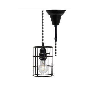 画像2: 【即納】ペンダントライト ランプシェード シェードのみ ワイヤーシェード メタルシェード スチール 鉄 ブラック LED E26 照明 照明器具 電球灯具別売